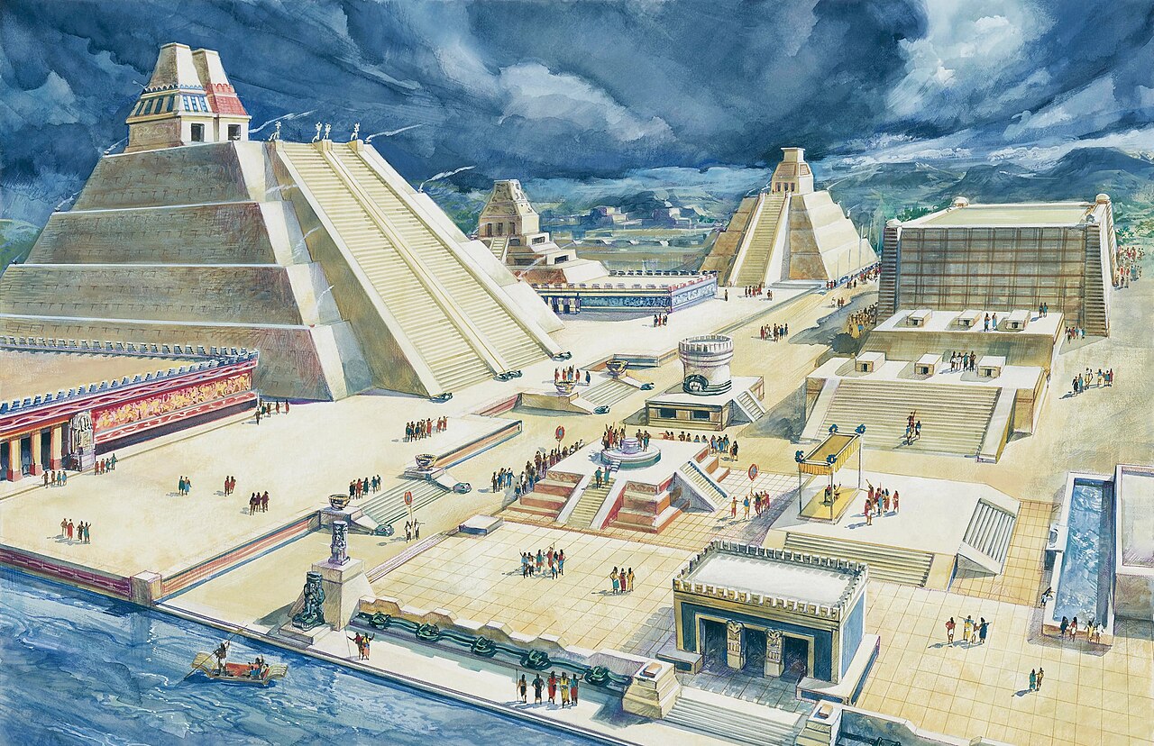 2. Tenochtitlan’s Sacred Heart Below Modern Mexico City