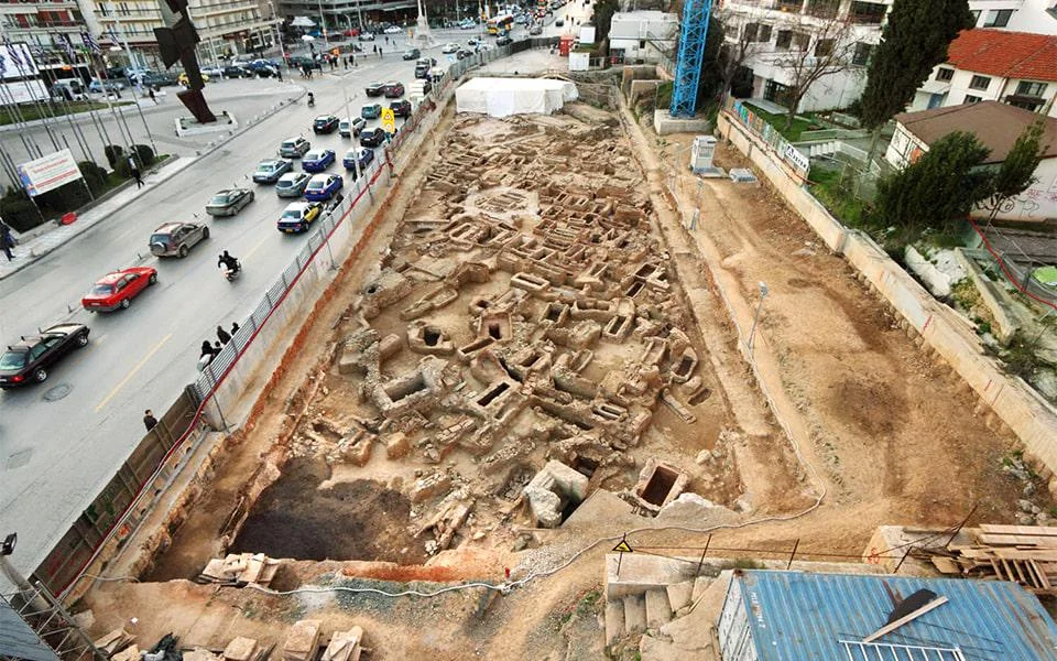 9. Thessaloniki’s Ancient Avenue Beneath the Modern City Center