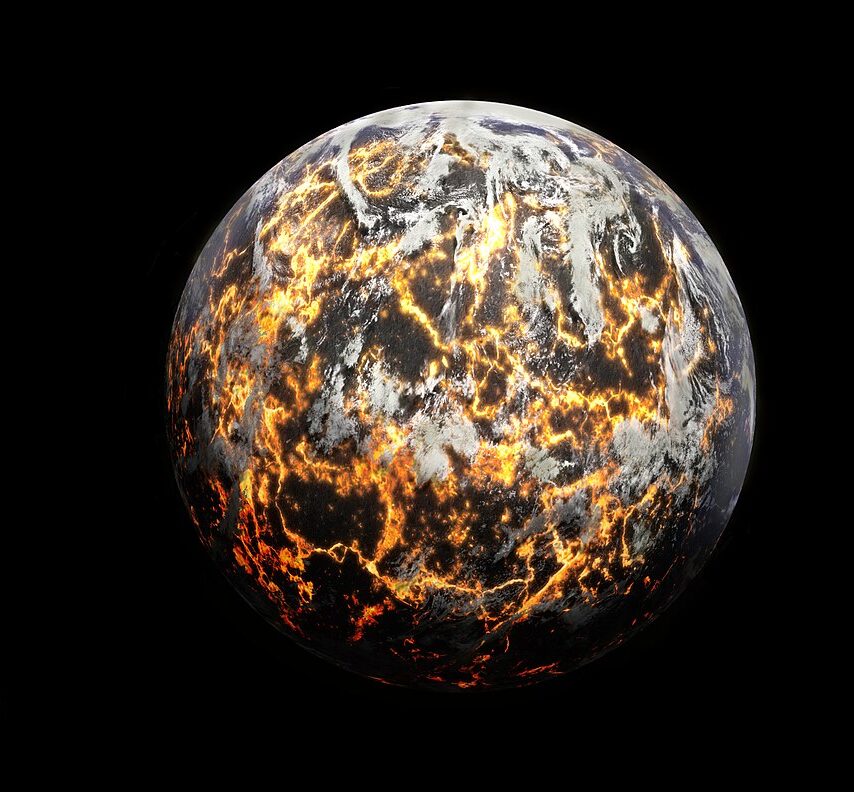 Skies That Held No Free Oxygen For Billions Of Years