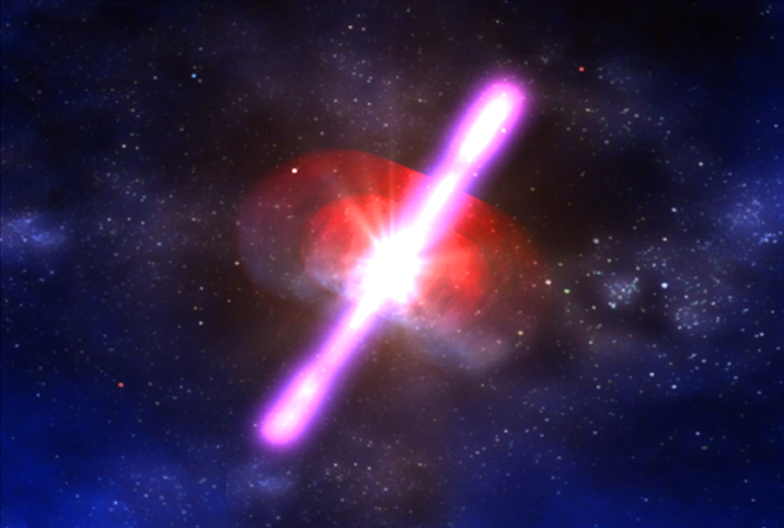 Astrophysics Says Gamma-Ray Bursts Release More Energy in Seconds Than the Sun Will Emit Across Its Entire Lifetime - and Several Have Occurred Close Enough to Have Left Measurable Traces in Earth's Geological Record