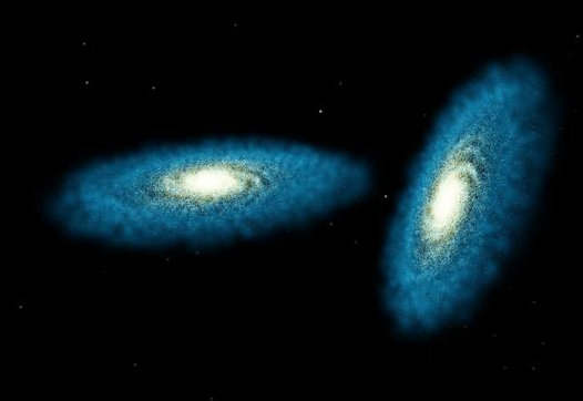 Cosmology Says Two Galaxies Can Pass Directly Through Each Other Without a Single Star Colliding - Because the Space Between Stars Is So Vast That Matter Is Mostly Absence and the Collision Is Almost Entirely Empty