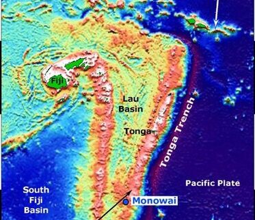 2. Tonga Trench (Southwest Pacific) – A Violent, Quaking Abyss
