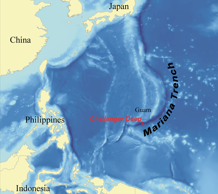 3. Mariana Trench’s Challenger Deep - The Ocean’s Darkest Pit