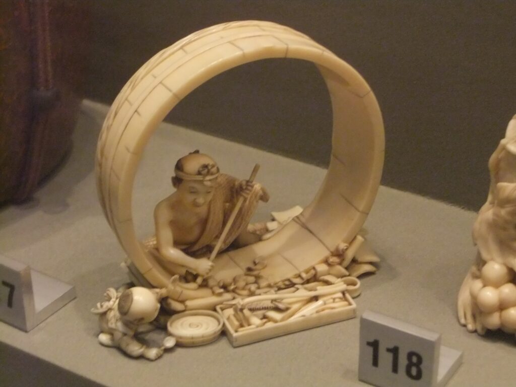 12 Ivory Carvings From Regions Where That Animal Has Never Lived