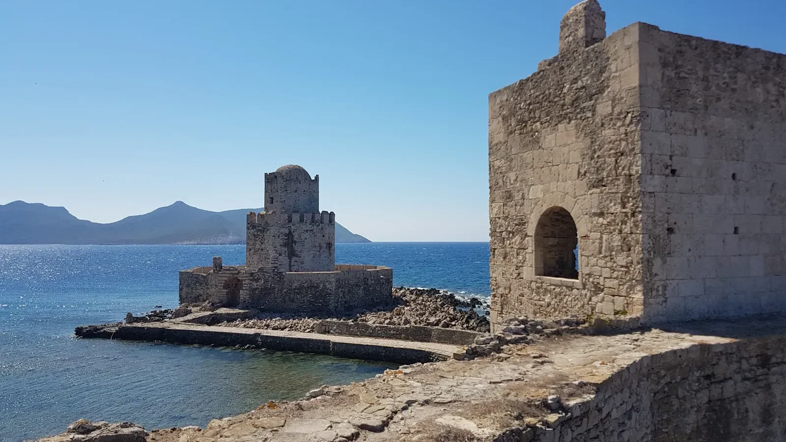 #2 - Methoni & Pylos, Greece: Fortified Harbours Standing Above Modern Sea Level 