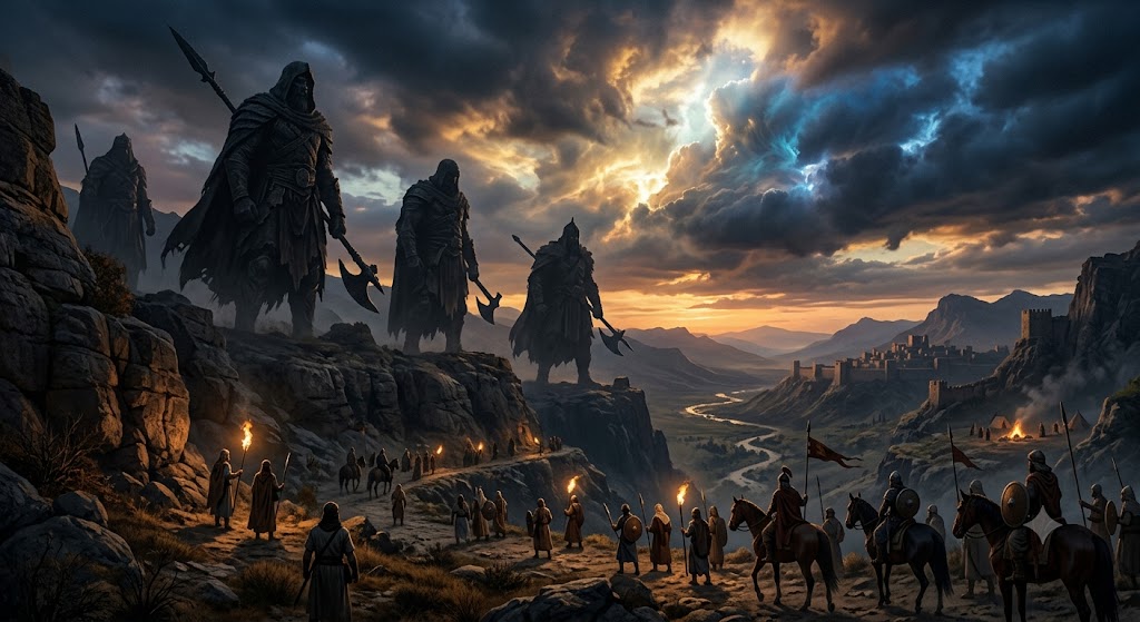 1. The Biblical Nephilim: Shadows Between Heaven and Earth