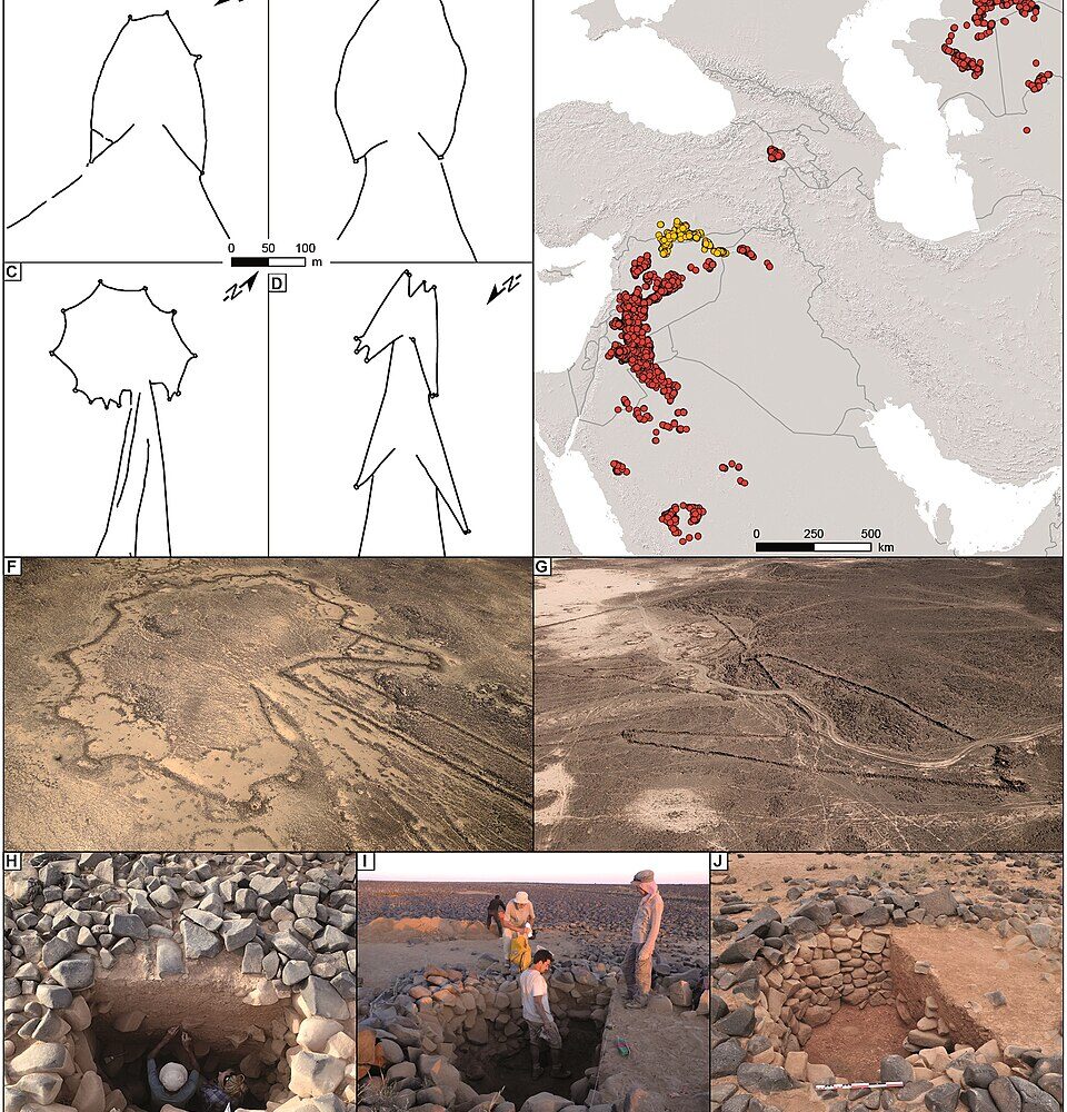 9. The Desert Kites: Giant Hunting Traps Hidden in Open Nothingness