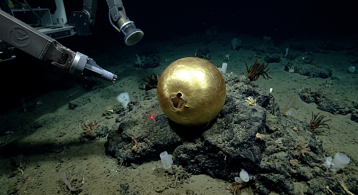#3 - The "Golden Orb" That Wasn't an Alien Egg
