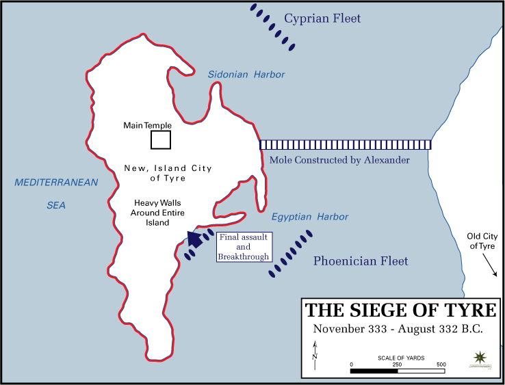 #6 - Tyre, Lebanon: An Island Port That Became a Peninsula 