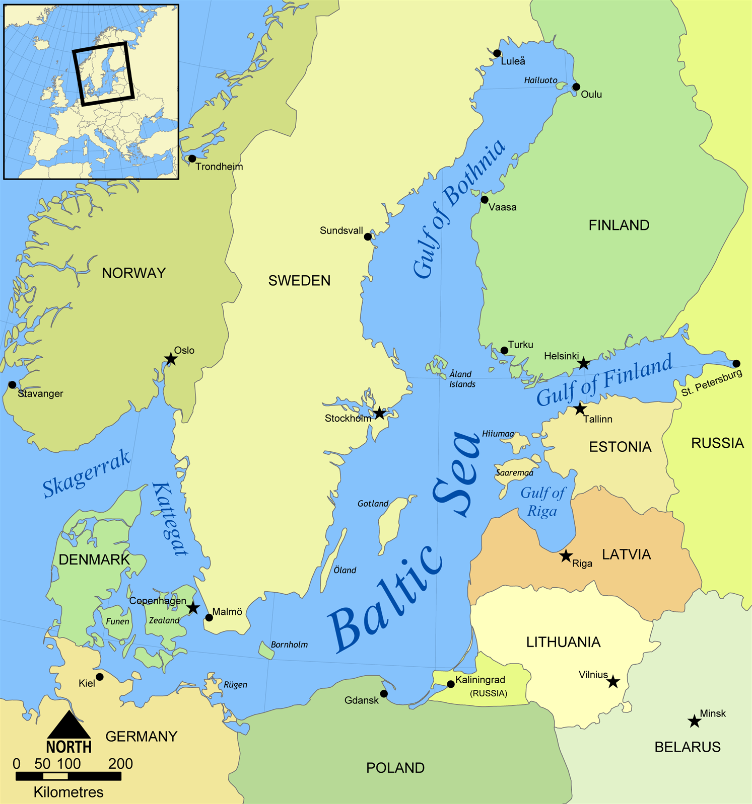 1. Northern Gulf of Bothnia (Sweden and Finland)