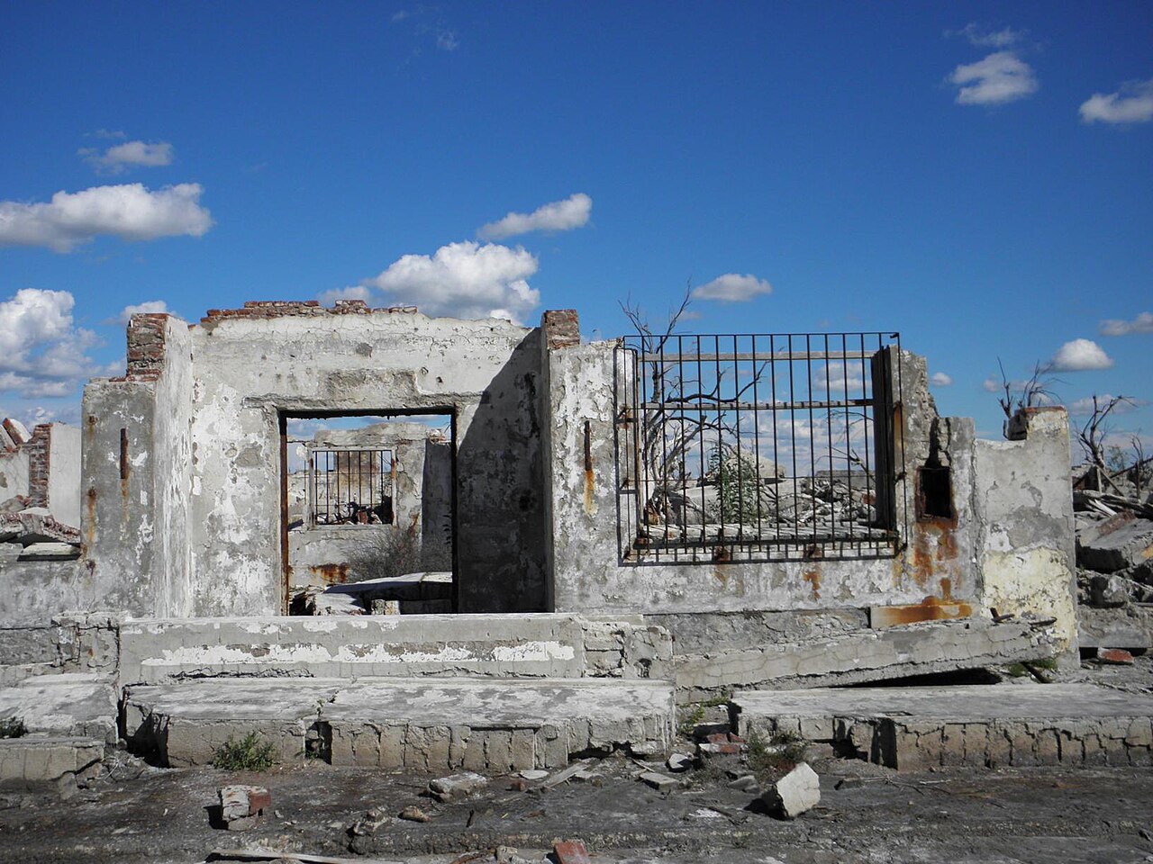 #1 - Villa Epecuén, Argentina: The Town That Reappeared From the Lake 