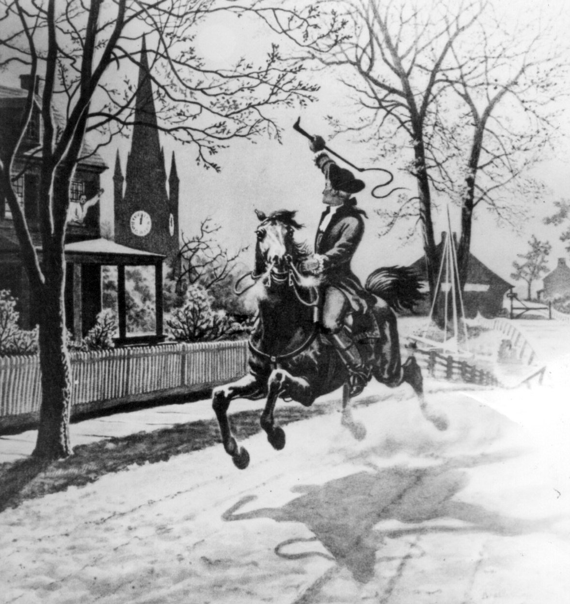 9. Paul Revere Shouted "The British Are Coming" 