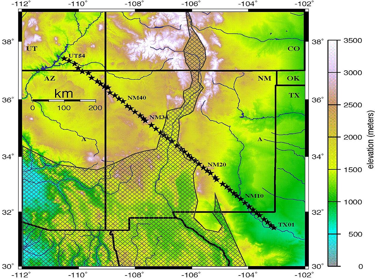 The Rio Grande Rift, New Mexico