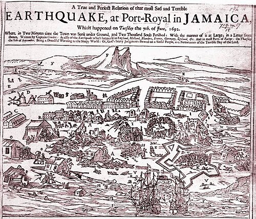 #11 - Port Royal, Jamaica: The City That Sank in Two Minutes 
