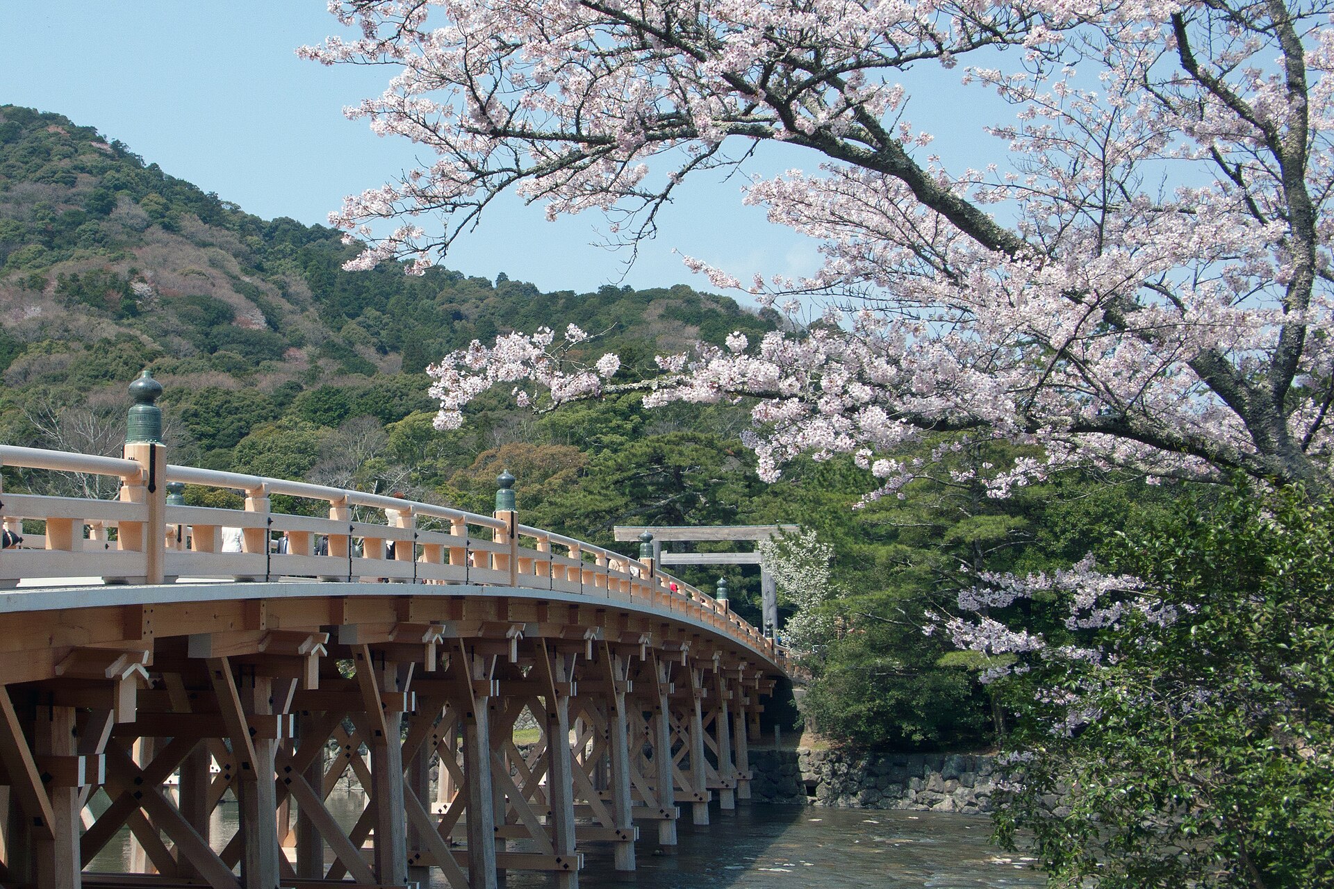 #8 - The Ise Grand Shrine's Uji Bridge Footings, Japan (Ancient Origins, Continuous Renewal)